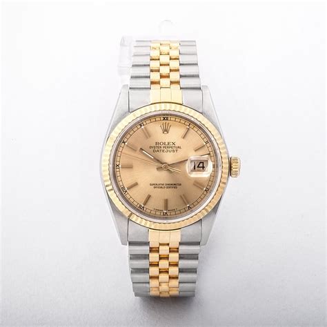 1991 datejust rolex|1991 rolex datejust gold.